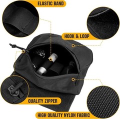 Outdoor Tactical Drop Dangler Pouch Sub Abdominal Carrying Quick Access Kit Bag
