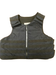 US Armor – FOC _ Front Opening Carrier – XL, Navy Blue, w/Mollee