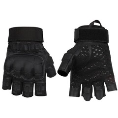 Tactical Gloves Half Finger Paintball Airsoft Combat Anti-Skid Bicycle Gloves