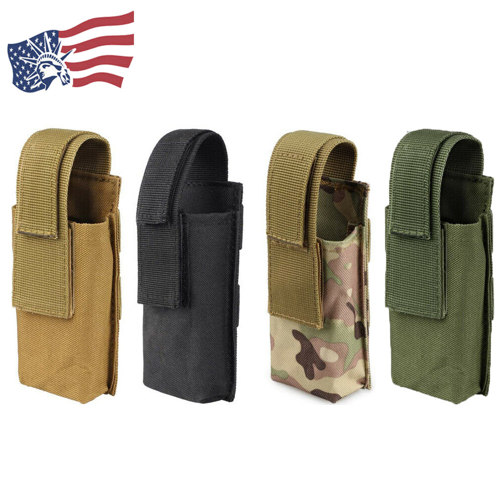 Multitool Pouch Folding Knife Sheath Pouch for Belt Molle Flashlight Mag Pouch