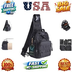 Outdoor Tactical Bag Backpack, Military Sport Bag Pack Sling Shoulder Backpac…