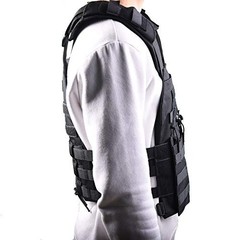 Tactical Molle Vest Breathable Combat Training Vest 1000D Oxford Cloth Outdoor