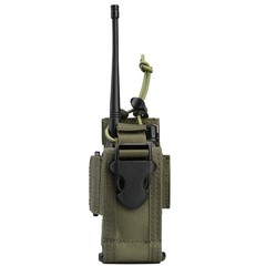 Tactical Radio Holder Case Walkie Talkie Holster Adjustable Storage Tools Pouch