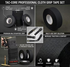 Tactical Grip Tape Residue-Free Adhesive Non-Slip Handle Wrap for Magazines