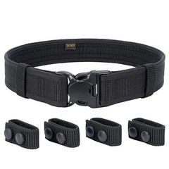 Duty Belt w/Hook Lining 4 Keepers Law Enforcement Correctional Officer, XXXL