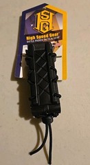HSG Poly Tactical Taco U-Mount Black 16PT00BK Hunting, LEO NEW WITH TAGS!