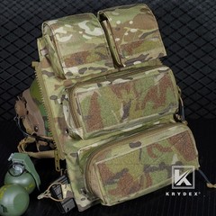 KRYDEX Tactical V2.0 Zip-on Backpack Zip Bag Pack for CPC JPC2.0 Plate Carrier