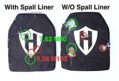 Level 3+ expanded ceramic body armor hard plate Level III+, lab tested & video