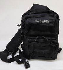Yukon Scout Sling Pack Black MG14261b Conceal Carry Ambidextrous Versatile NWT