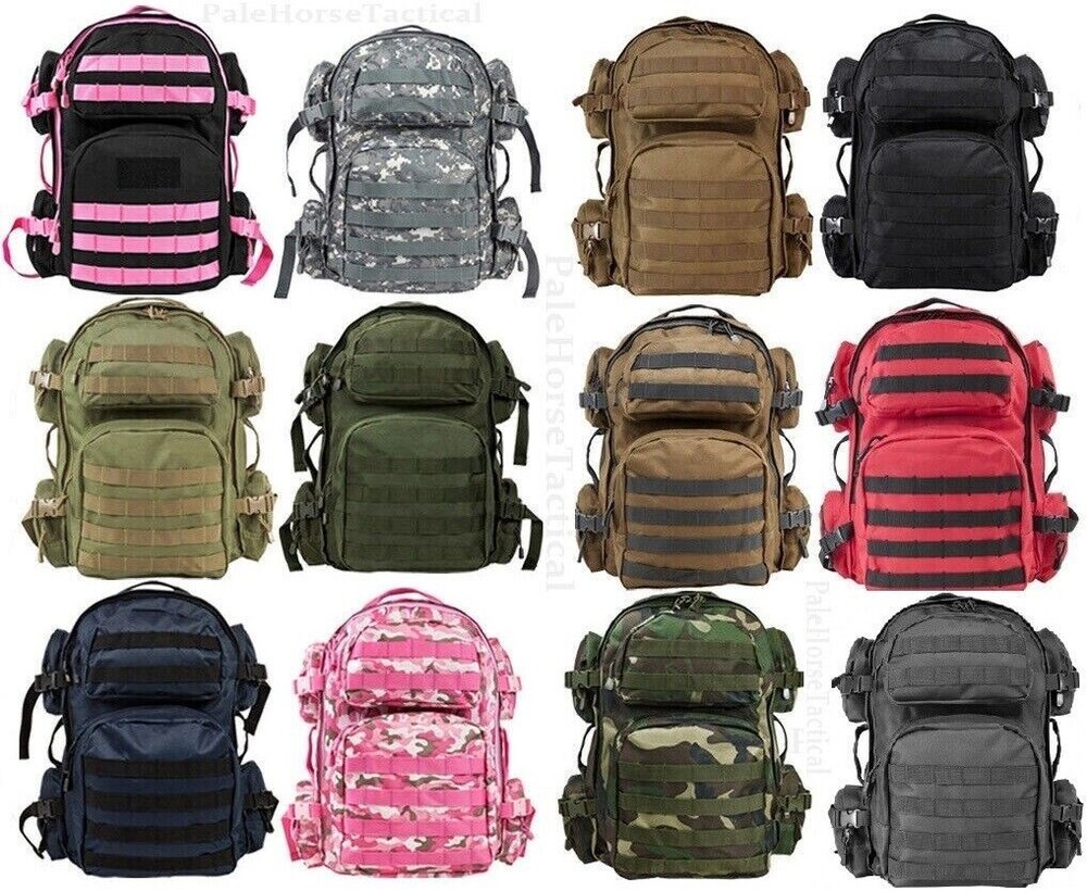 VISM Tactical Gear Hauler Backpack Rucksack Camping Hunting Hike Travel Pack