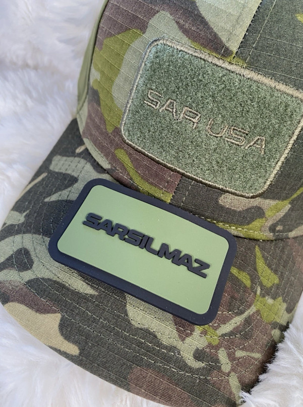 NRA 💥 Show 2026 SAR USA Adjustable Woodland Camp Cap + SARSILMAZ Patch, NEW!