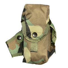 Woodland Combat Medic Vest System Triple Mag Pouch – Used Good