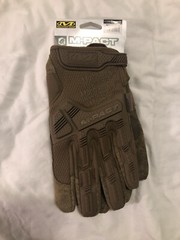 Mpact Impact Protection Glove Brown Size Large Mechanix Wear