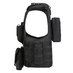 Tactical Military Vest Molle Quick Release Police Combat Assault Plate Carrier