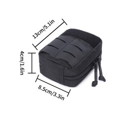 Tactical Molle EDC Bag Cellphone Pouch Holder Utility Gadget Green Organizer Bag