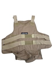 Vintage U.S. Armor Corporation Vest IIIA Male XLR-LF Model USA3A-13 Beige