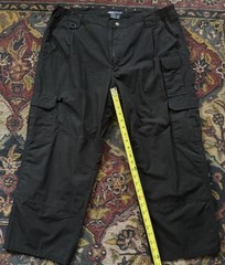 5.11 Tactical Pants Mens 40×30 Black Ripstop. In Excellent Condition.