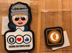 Olight Exclusive Facebook Group Exclusive Patch 2025 + Logo Patch – Rare