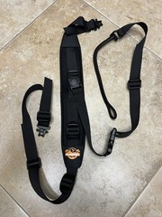 HelloMaterials Tactical Sling Strap Modular Pull Tab 3 Point Quick Adjust New