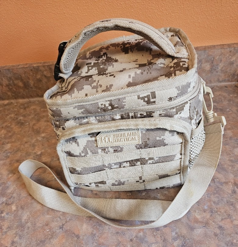 New Highland Tactical Insulated Lunch Bag Camo
