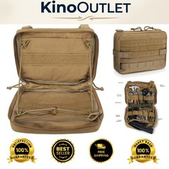Water-Resistant Tactical Molle Admin Pouch – Adjustable Utility Bag for Outdoors