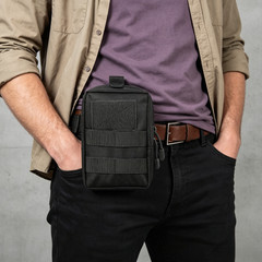 MOLLE Compact Utility EDC Waist Bag Pack Tactical Belt Hip Pouch Storage Bag
