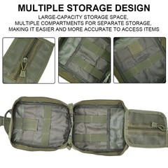 Tactical MOLLE Rip Away EMT Medical First Aid IFAK Medical Pouch Utility Bag