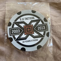 5.11 Tactical 10 Years Strong Promo X Patch