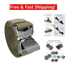 Adjustable Tactical Belt for Outdoors – Heavy-Duty 1.5” Nylon, Fits 42-46″ Waist