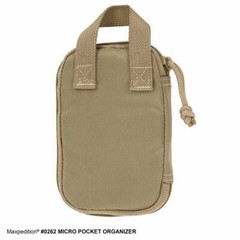 Maxpedition Micro Pocket Measures 3 1/2″ Wide x 5 1/2″ High x 1″ Deep MX262K