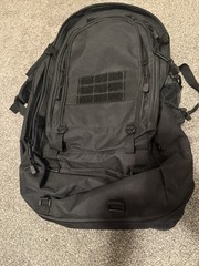 Mercury Tactical Gear Black Backpack With Hydration Pouch New Never Used