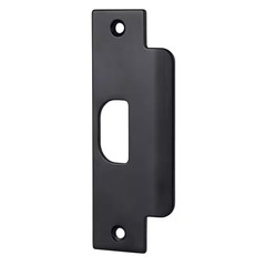 Matte Black ASA Strike Plate