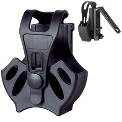 Upgrade Polymer Handcuff 10.5cm/4.1in(H)*8.1cm/3.2in(W)*3.2cm/1.3in(D), Black