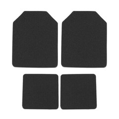 4pc Body Armor Plates Trauma Pads Cushion Foam Pad 10″x12″+6″x6″ For AR500