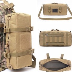 Tactical Multi-Purpose Large Capacity Waist Pack Molle Pouch Hiking Storage Bag