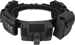 Tactical Battle Belt Quick Release with Accessories Pouches 7 in 1 Belt for Men