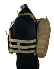 TMC2535-CB JPC Plate backpack tactical vest bag dual-use zipper Pack