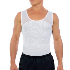 Original Men’s Chest Compression Shirt to Hide Gynecomastia Slimming Shapewea…