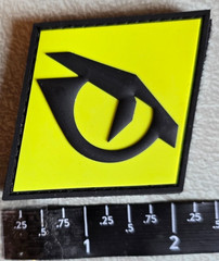 #2 Glow Rhino Cammenga Night Fision Tactical Hook Loop Morale Patch Shot Show
