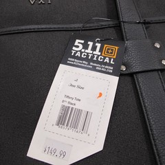 511 Tactical Tiffany Tote Bag Black Concealed Carry Canvas NWT One Size