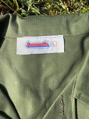 Authentic Greek Military Combat Coat BDU Shirt OD Green All Sizes NEW