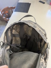 Gerber Tactical Backpack Gray/Black Digital Camo MOLLE Padded Straps Zip