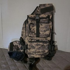 Protector Plus Tactical Sling Bag – Digital Camo Multi-Function Chest Pack