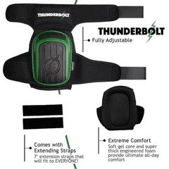 Thunderbolt Knee Pads for Men Construction Knee Pads for Work Knee Pads for Men