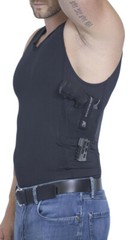 AC UNDERCOVER CCW Tank Top Shirt Concealed Carry Clothing Holster Ref 513