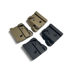 RQE KVC Dual Bridge Mount Metal Stent / K-clip Adapter OSS Obverse Dovatail Shoe