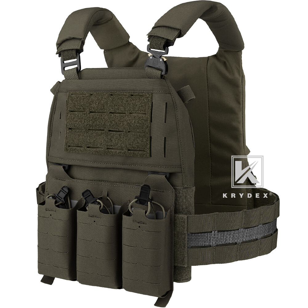 KRYDEX FCPC V5 Plate Carrier with Tegris Assault Cummerbund & KTAR Front Flap