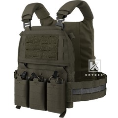KRYDEX FCPC V5 Plate Carrier with Tegris Assault Cummerbund & KTAR Front Flap