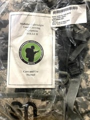 U.S. Military ACU MOLLE Rifleman’s Kit, 17 Pieces w Bladder, Pouches NEW IN BAG