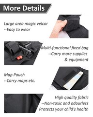 UNIVIVO Kids Tactical Vest Youth Army Costume for Boys Girls 8 10 12 14 Outdo…